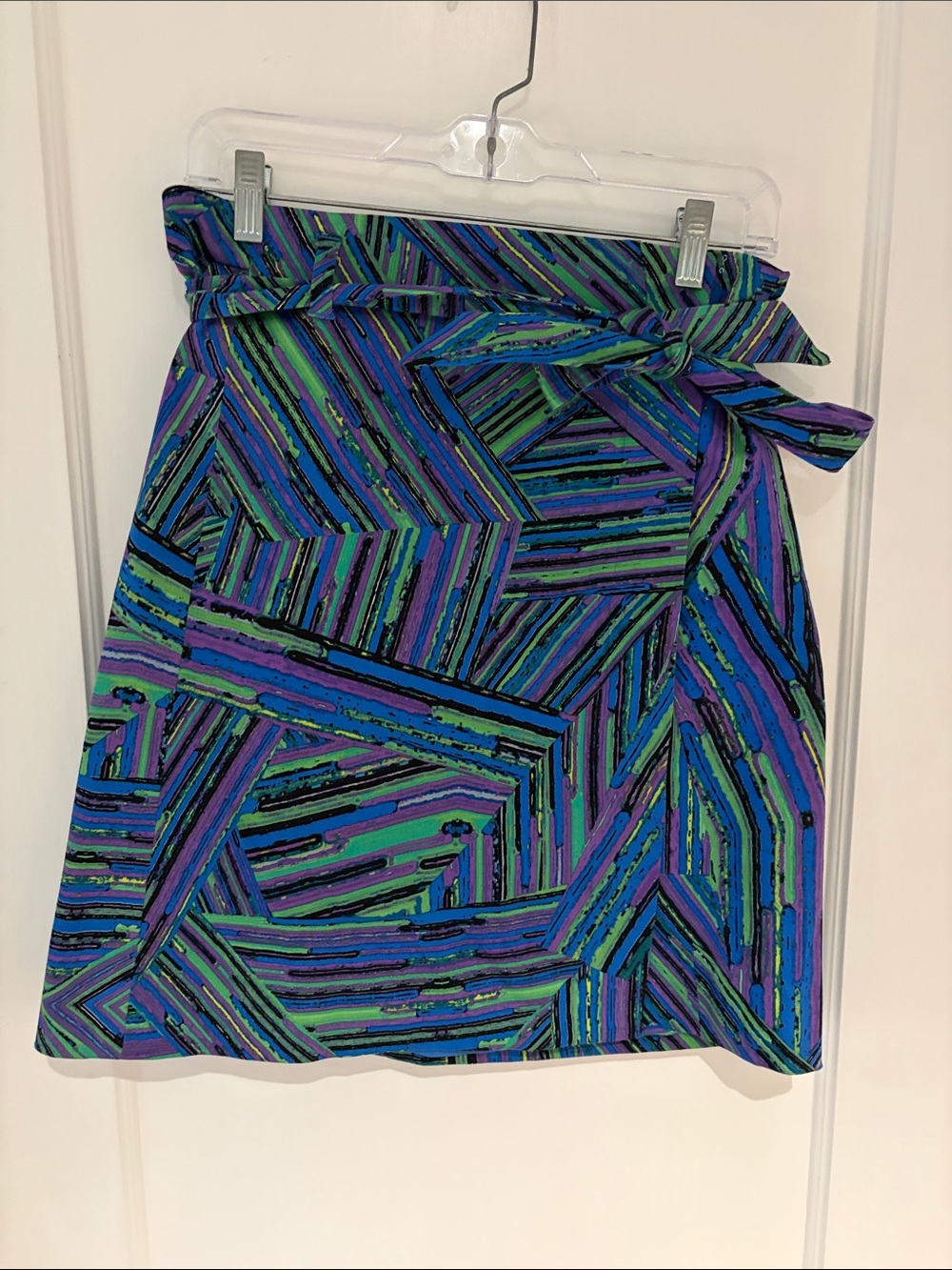 Etcetera Size 4 Multicolor Funky Patterned Skirt